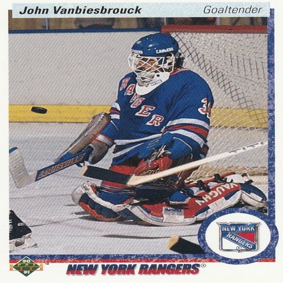John Vanbiesbrouck NYR Hockey Card Collection - Picture 5 of 8